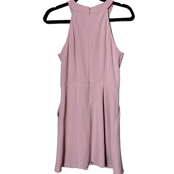Speechless Mauve Sleeveless Spring Summer Dress with pockets Size Medium - Picture 3 of 7